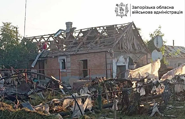 we.ua - росія за добу завдала 510 ударів по 18 населених пунктах Запорізької області
