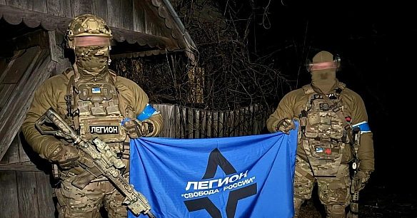 we.ua - Бiйцi лeгioну Cвoбoдi Pociї пiдipвaли в глибoкoму тилу pociян тpьox кaдиpiвцiв – вiдeo