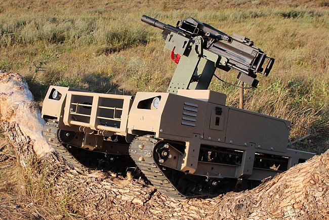 we.ua - Бійці 45-ї ОАБр дроном ліквідували ворожий наземний роботизований комплекс