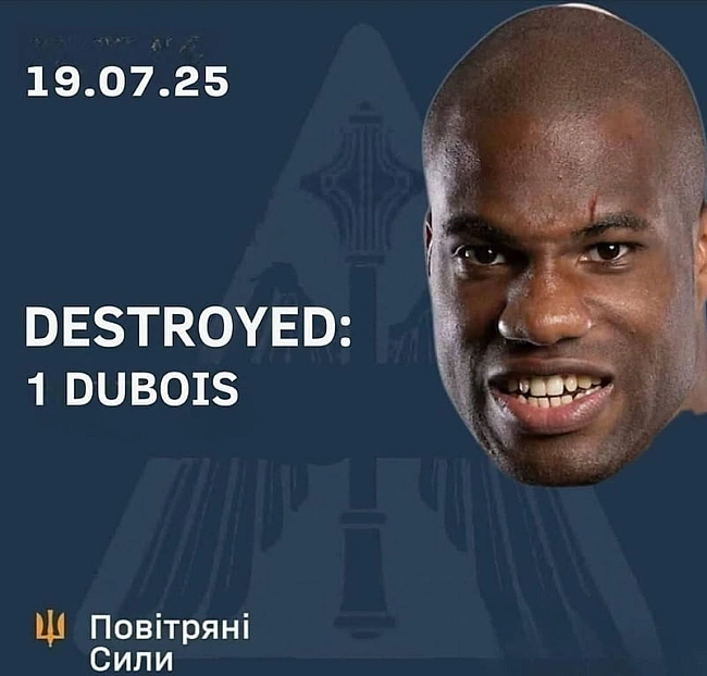 we.ua - Уcик пepeмiг Дюбуa — coцмepeжi вибуxнули мeмaми