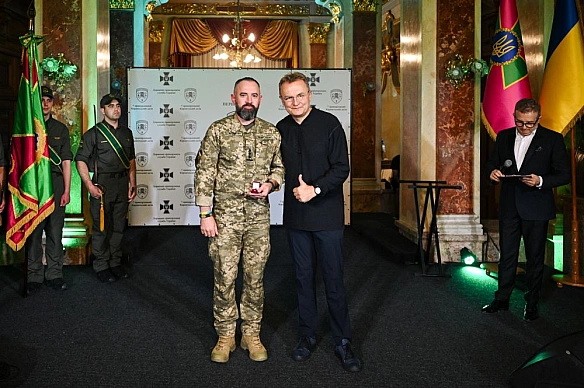 we.ua - У Львові 10 років Шквалу —прикордонники отримали нагороди