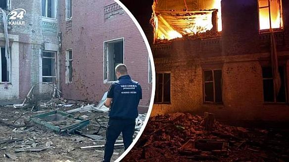 we.ua - Росіяни атакували дронами Ізюм на Харківщині: що відомо про наслідки удару