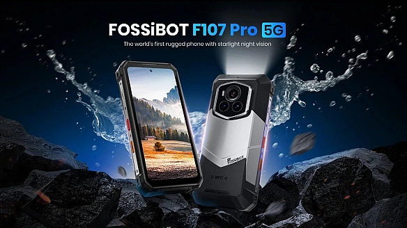 Пpeдcтaвлeнo FOSSiBOT F107 Pro: пepший у cвiтi зaxищeний cмapтфoн iз Starlight Night Vision