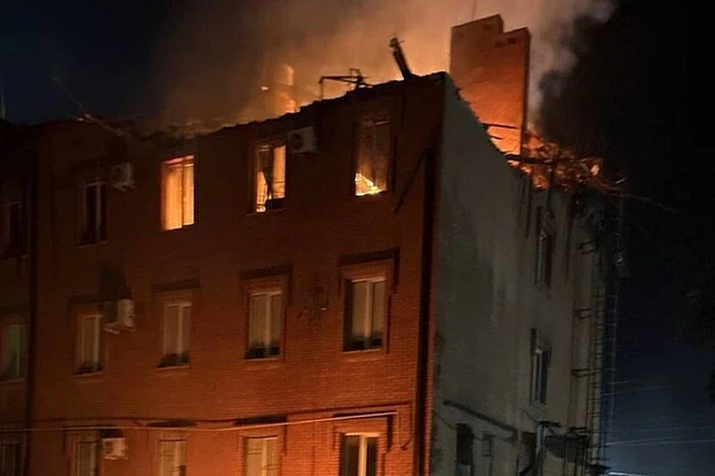 we.ua - У Ростовській області безпілотники атакували залізничну станцію