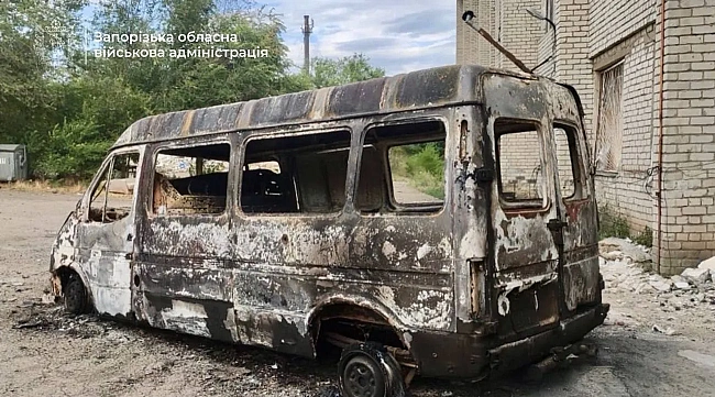 we.ua - У Запорізькій області російський дрон атакував цивільну автівку