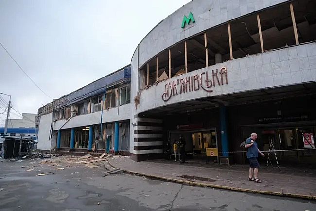 we.ua - Який вигляд має «Лук’янівська» у Києві після масованої атаки: фото, відео