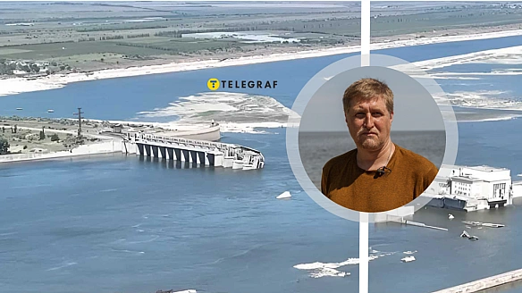 we.ua - Море вже не те. Еколог б'є на сполох через зміни після підриву росіянами Каховської ГЕС