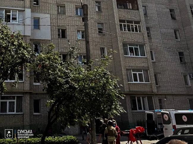 we.ua - Росіяни двічі за день атакували Суми: загинула жінка, 4 людини поранено, в місті відключення електроенергії