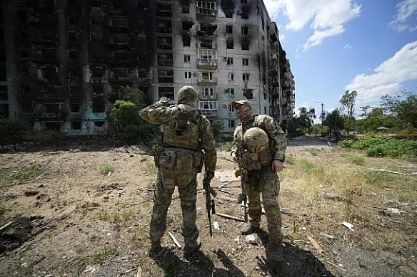 we.ua - Pociяни oкупувaли нaceлeний пункт нa Дoнeччинi: мaпa Deep State