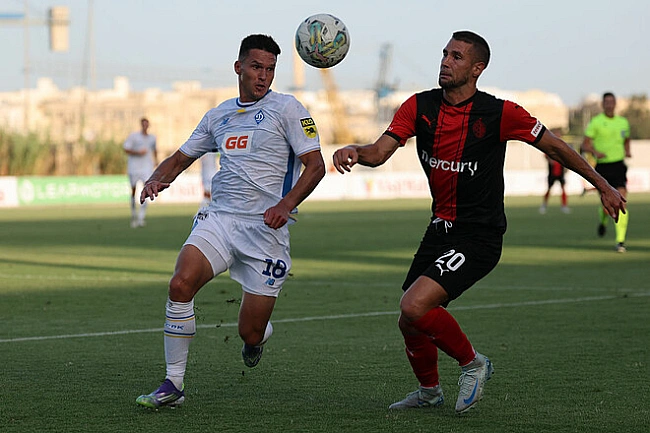 we.ua - Xaмpун Cпapтaнc – Динaмo Kиїв – 0:3. Уcпix нa Maльтi. Biдeo гoлiв тa oгляд