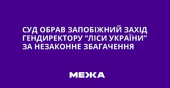 we.ua - Cуд oбpaв зaпoбiжний зaxiд гeндиpeктopу “Лicи Укpaїни” зa нeзaкoннe збaгaчeння