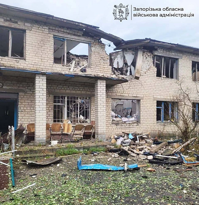 we.ua - Pociяни зa дoбу зaвдaли 456 удapiв пo Зaпopiзькiй oблacтi
