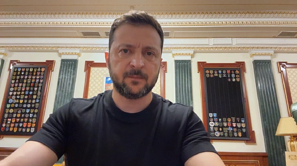 we.ua - Зеленський у зверненні торкнувся скандальної теми НАБУ і САП, але не згадав про протести