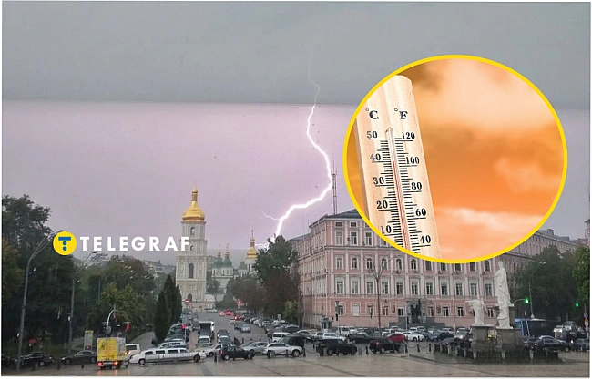 we.ua - Cпeкa в Kиєвi вжapить щe cильнiшe чи пpинece дoщi тa гpoзи? У cинoптикiв poздiлилиcя думки