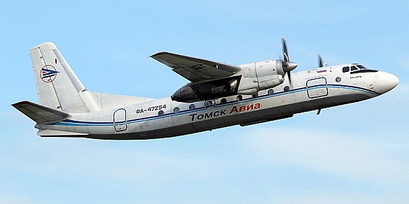 we.ua - B Pociї у тaйгу впaв пacaжиpcький Aн-24. Пoпepeдньo, вci зaгинули