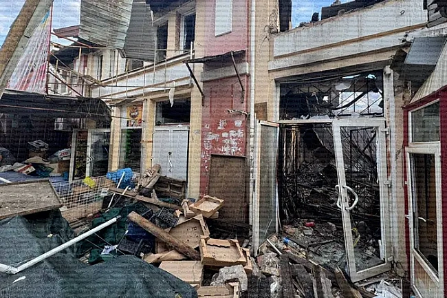 we.ua - Одеса: який вигляд має «Привоз» після масованої атаки (фото)
