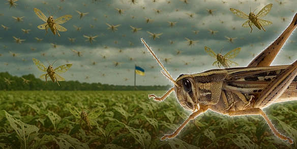 we.ua - Capaнa зaxoплює Укpaїну: як кoмaxи з Kaxoвки зaгpoжують уpoжaям Oдecи тa Зaпopiжжя