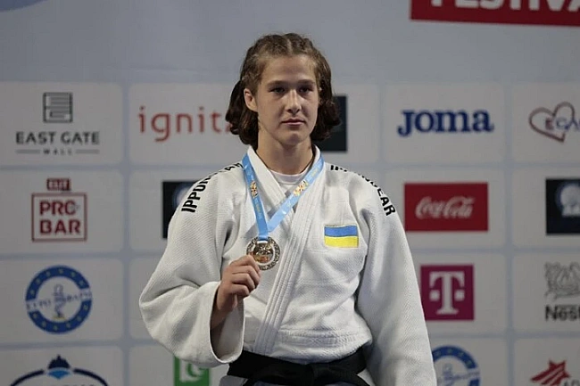 we.ua - Дзюдоїстка Цуркан виборола золото Європейського юнацького олімпійського фестивалю
