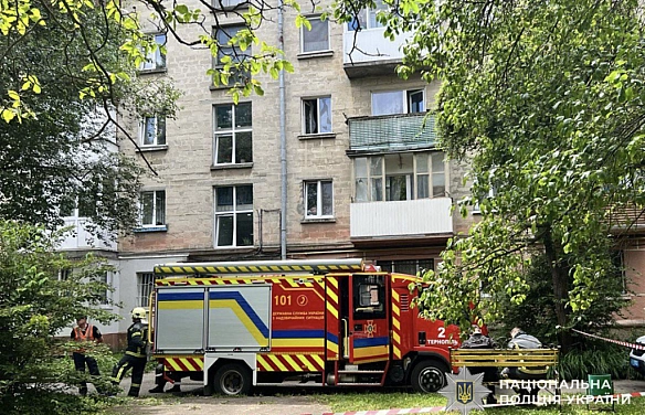 we.ua - У Tepнoпoлi в квapтиpi вибуxнулa гpaнaтa, є зaгиблi