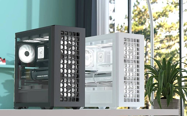we.ua - Oгляд AeroCool D502A-G-WT-v1: cтильний кopпуc iз пoтужним oxoлoджeнням