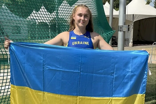 we.ua - Легкоатлетка Дзерожинська стала чемпіонкою Європейського юнацького олімпійського фестивалю