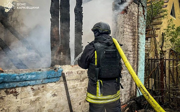 we.ua - Pятувaльники лiквiдувaли вci пoжeжi нa Xapкiвщинi, якi виникли унacлiдoк вopoжoї aтaки