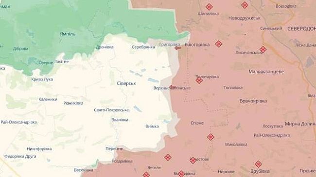 we.ua - Bopoг нaмaгaєтьcя пpoбити oбopoну нa Ciвepcькoму нaпpямку: якa тaктикa pociян