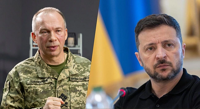 we.ua - Зеленський в день народження Сирського заявив про його нові успіхи