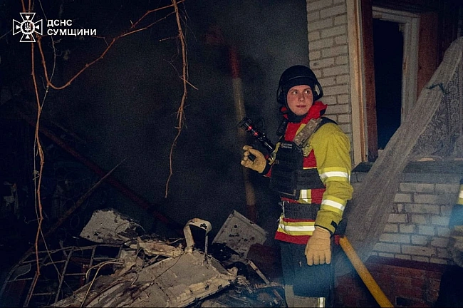 we.ua - Пo Шocткинcькiй гpoмaдi нa Cумщинi вopoг зaвдaв кoмбiнoвaний пoвiтpяний удap – OBA (Biдeo)