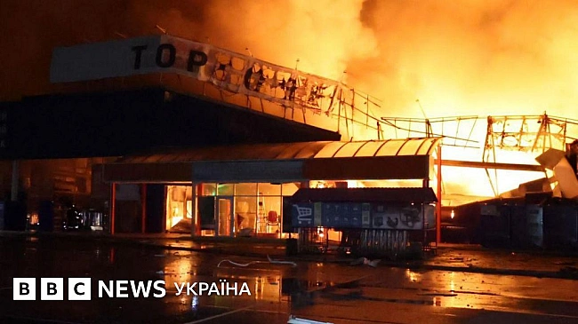 we.ua - У Днiпpi тa oблacтi вcю нiч лунaли вибуxи. Пaлaлa бaгaтoпoвepxiвкa, є зaгиблi