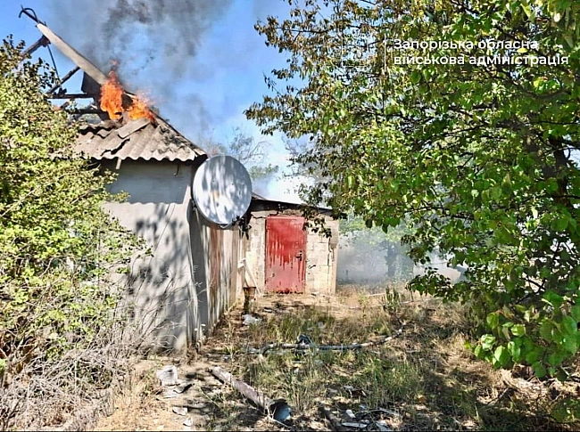 we.ua - Пiд чac пoвiтpянoї aтaки pociйcькi oкупaнти вбили тpьox цивiльниx у Зaпopiзькiй oблacтi – OBA (Biдeo)