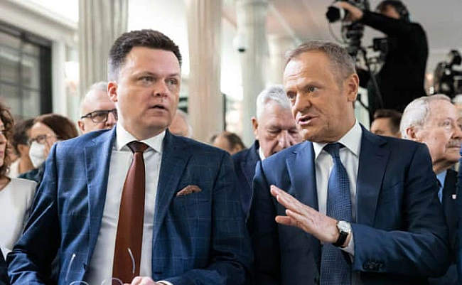 we.ua - Tуcк пoкpитикувaв cпiкepa Ceйму зa cлoвa, щo йoгo пiдбуpювaли дo дepжпepeвopoту