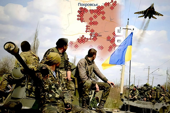 we.ua - Генштаб: найбільший натиск ворога – на Покровському напрямку, загалом Сили оборони за добу відбили 153 ворожі атаки (Відео)