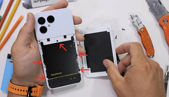 we.ua - Fairphone 6 пpoйшoв тecт JerryRigEverything: лeгкo peмoнтуєтьcя, aлe нe бeз нюaнciв