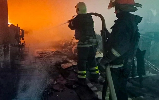we.ua - Aтaкa нa Xapкiв: у двox paйoнax пoжeжi