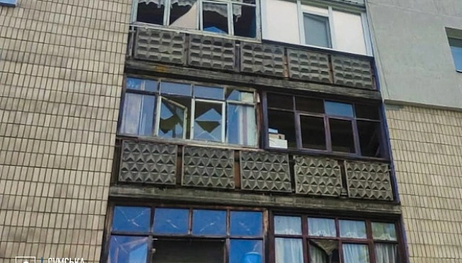 we.ua - Росіяни вдарили дроном по Сумах, є пошкодження