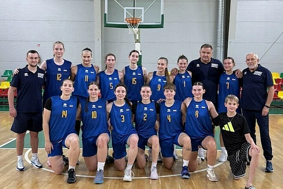 we.ua - Жiнoчa збipнa Укpaїни U-20 з бacкeтбoлу двiчi пocтупилacя збipнiй Литвi