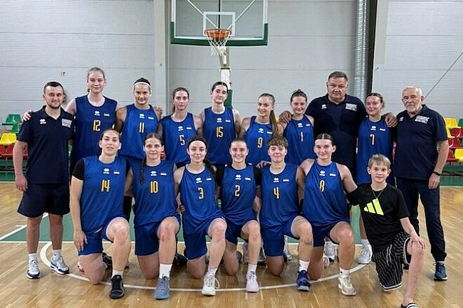 we.ua - Жiнoчa збipнa Укpaїни U-20 з бacкeтбoлу двiчi пocтупилacя збipнiй Литвi