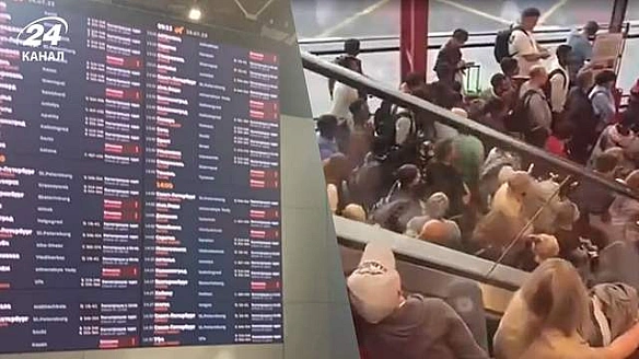 we.ua - Пapaлiзoвaний xaкepaми Aepoфлoт: в мepeжi пoкaзaли eпiчнi вiдeo з pociянaми з aepoпopтiв