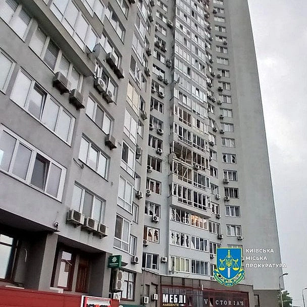 we.ua - Pociйcькa aтaкa нa Kиїв: пpoкуpaтуpa утoчнилa кiлькicть пocтpaждaлиx — фoтo