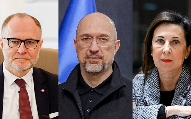 we.ua - Шмигаль обговорив із міністрами оборони Латвії та Іспанії виробництво дронів і посилення України