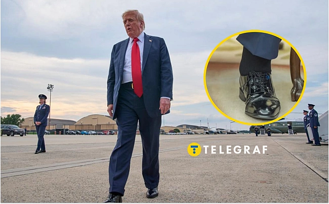 we.ua - Біда зі здоров'ям чи гамаші? Товсті щиколотки Трампа занепокоїли людей (фото та відео)