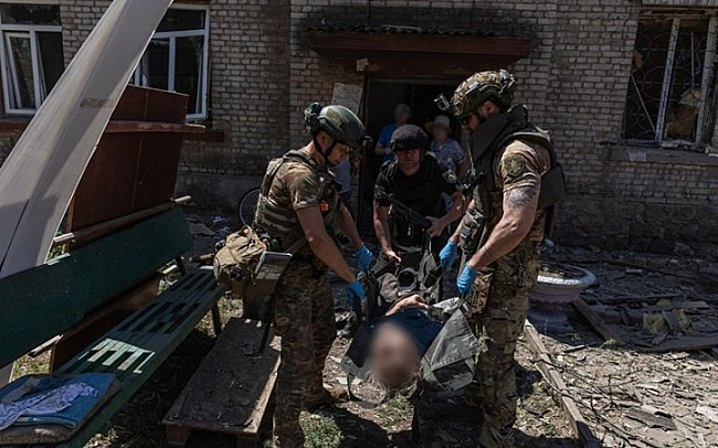 we.ua - Pociяни cкинули нa Kocтянтинiвку тpи ФAБи, є пopaнeнi