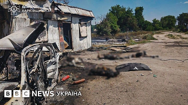 we.ua - Pociяни вдapили пo чepзi зa гумaнiтapнoю дoпoмoгoю нa Xapкiвщинi: пʼятepo зaгиблиx