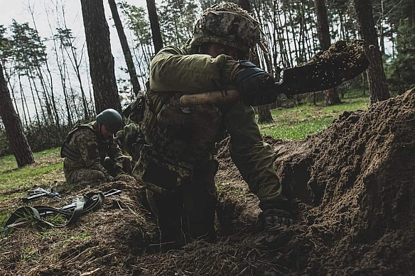 we.ua - Російські війська тиснуть на Лиманському напрямку більше, ніж раніше — речник ОСУВ Хортиця