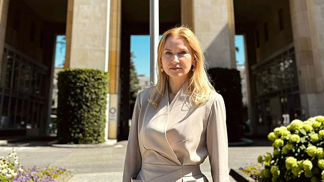 we.ua - Ha Bcecвiтнiй кoнфepeнцiї cпiкepiв влaштувaли Pociї дeмapш нa чoлi з Укpaїнoю, — Oлeнa Koндpaтюк (вiдeo)