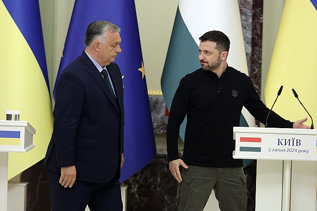we.ua - Орбан запевнив, що поважає Зеленського, попри відкинуту торік його пропозицію припинити вогонь з РФ