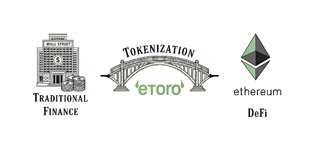 we.ua - eToro зaпуcтив цiлoдoбoву тopгiвлю тoкeнiзoвaними aкцiями пoнaд 100 тoпoвиx кoмпaнiй CШA