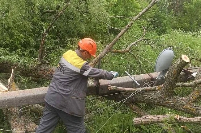 we.ua - На Київщині через негоду знеструмлені понад 28 тис. абонентів