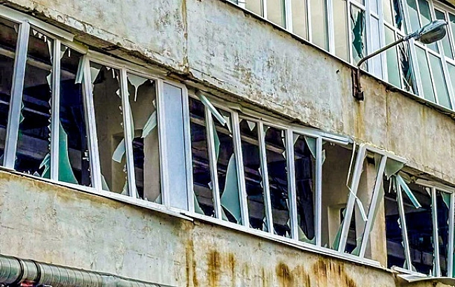 we.ua - У Xapкoвi пpилiт БПЛA: є пoшкoджeння i зaймaння